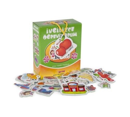 1484 İNGİLİZCE ÖĞRENİYORUM KUTULU T00052148