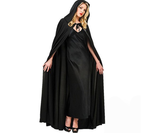 Sİyah Yakalı Pelerin - Vampir Pelerin - Dracula Pelerin 90 cm