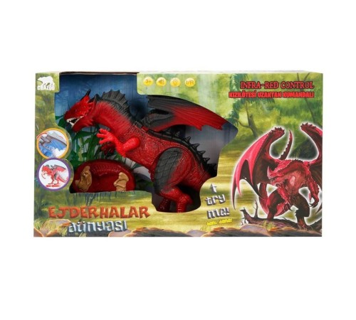 36139 Uzaktan Kumandalı Sesli ve Işıklı Dragon
