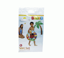 IS59242 Şeffaf Baskılı Simit 61 cm - Vardem Oyuncak