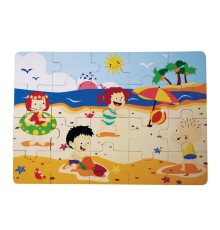 CS-1282 YAZ AHŞAP YER PUZZLE