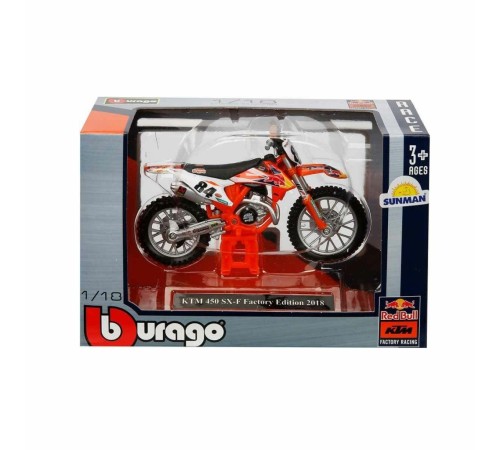 51070 -BUR-1:18 Motor Red Bull KTM 450 2 Asorti