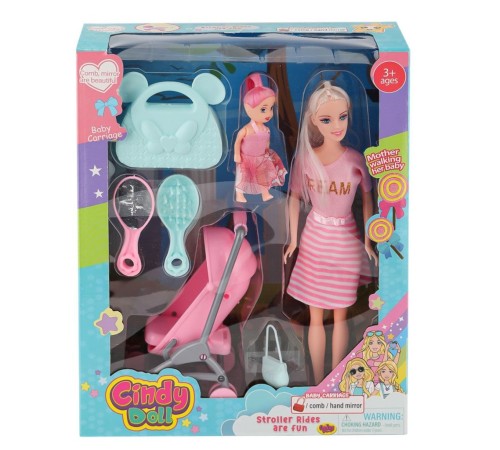 02426 Anlily Pusetli Bebek -Oyuncak