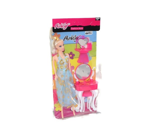 02260 Anlily Makyaj Masalı Bebek / Kartela / +3 yaş