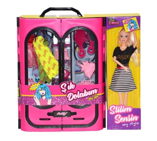 02441 Anlily Bebek ve Elbise Dolabı