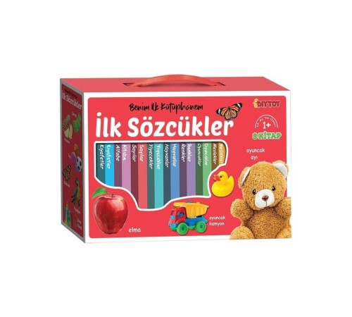 2090 İlk Kütüphanem-İlk Sözcükler 8'Li Kitap Seti