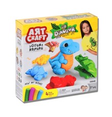 3D Dinozor Oyun Hamuru Seti
