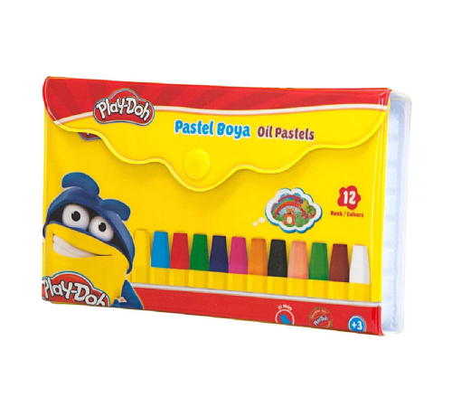 Play-Doh Pastel Boya Çantalı 12 Renk