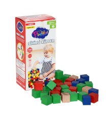 Ahşap 100 Parça Sihirli Küpler