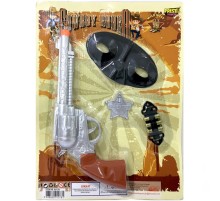 Cowboy Rodeo Şerif Yıldızlı Kartela Kovboy Seti