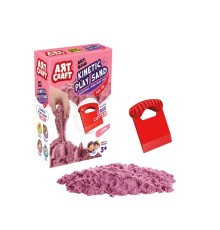 03688 AKSESUARLI PEMBE KİNETİK OYUN KUMU 500 GR