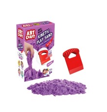 03689 Aksesuarlı Mor Kinetik Oyun Kumu 500 gr