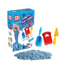 03691 AKSESUARLI MAVİ KİNETİK OYUN KUMU 1000 GR