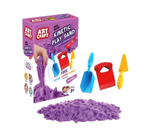 03694 AKSESUARLI MOR KİNETİK OYUN KUMU 1000 GR