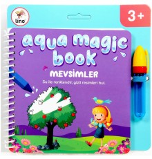 Aqua Magic Mevsimler Sihirli Boyama Kitabı
