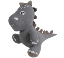 Dino Peluş Oyuncak Gri 40 cm
