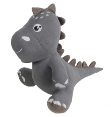 Dino Peluş Oyuncak Gri 40 cm