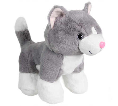 Kedi Peluş Gri 36 cm