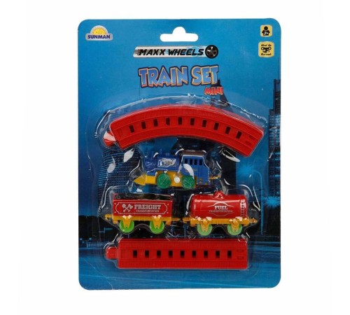 2559 Maxx Wheels Mini Tren Seti 11 Parça -