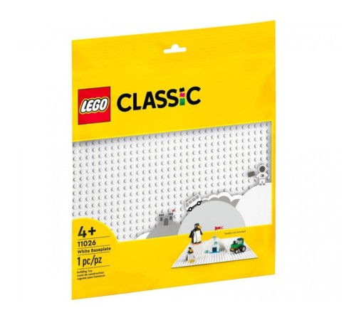 11026 ® Classic Beyaz Taban 1 parça +4 yaş
