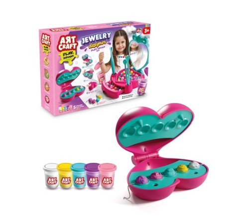 03849 Takı Tasarla Hamur Seti 280 gr -Fentoys