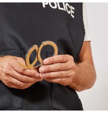 Anahtarlı Oyuncak Metal Kelepçe Polis Kelepçesi