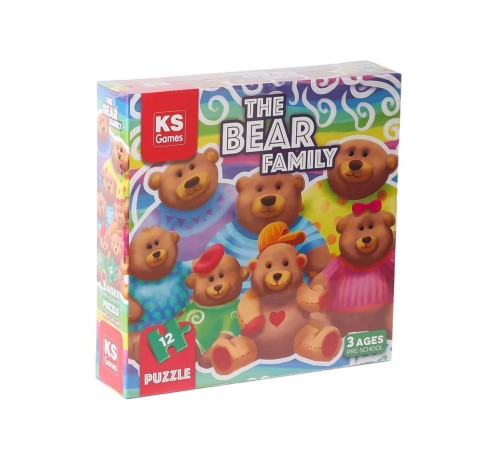 PRS 32705 The Bear Family Pre School Puzzle -Puzzle