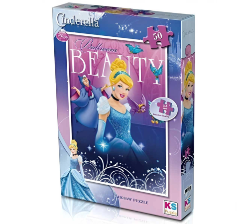 Games Cinderella 50 Parça Puzzle
