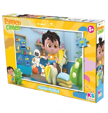 Games Eymen ile Çimen 100 Parça Puzzle