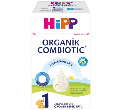 1 Organik Combiotic Bebek Sütü 800 Gr