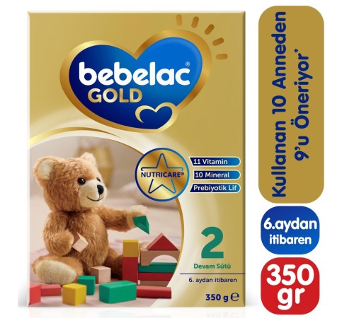 Bebek Devam Sütü No2 350 Gr