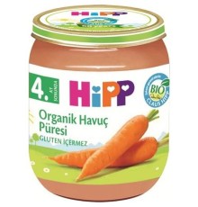 Organik Havuç Püresi 125 Gr