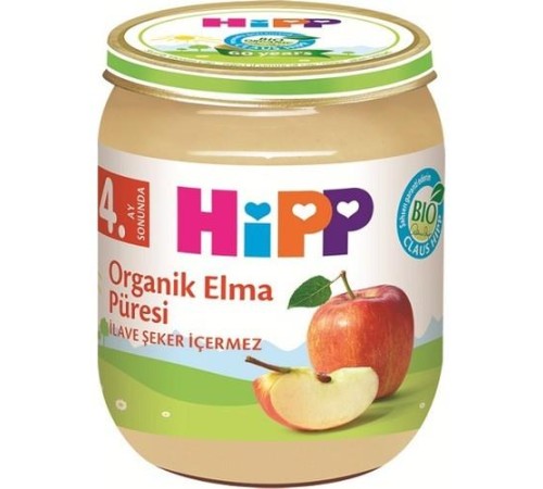 Organik Elma Püresi 125 Gr