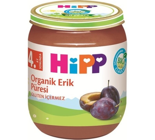 Organik Erik Püresi 125 Gr