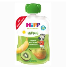 Organik Kivili Muzlu Armut Püresi 100 Gr