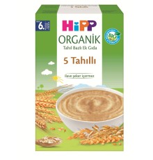 Organik 5 Tahıllı Tahıl Bazlı Kaşık Maması 200 Gr