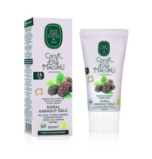 Doğal Karadut Özlü Diş Macunu 2-6 Yaş 60 ml
