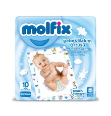 Bebek Bakım Örtüsü 60x60 10 Adet