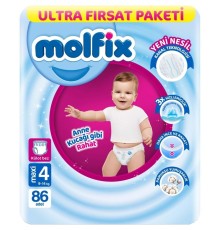 Külot Bez Ultra Fırsat Paketi 4 Beden 9-14 Kg 86 Adet