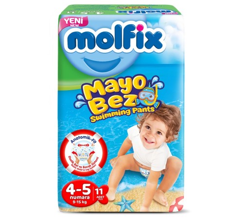 Mayo Bez 4-5 Beden 9-15 Kg 11 Adet