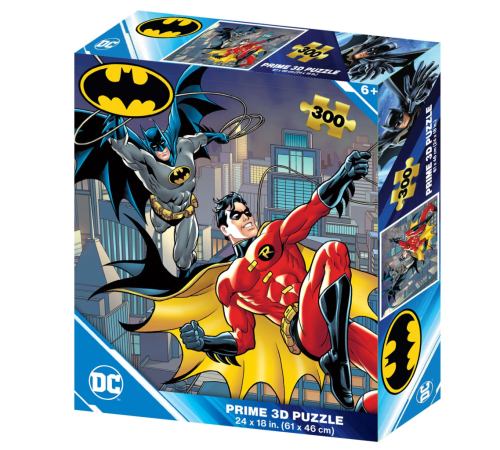 Prime 3D - Batman ve Robin 300 Parça Yetişkin Puzzle 32710