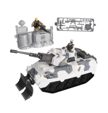 Sesli ve Işıklı Soldier Force Kar Tankı Oyun Seti