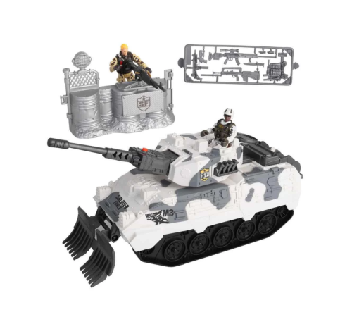 Sesli ve Işıklı Soldier Force Kar Tankı Oyun Seti
