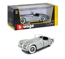 22018 1:24 Burago Jaguar Xk 120 Roadster