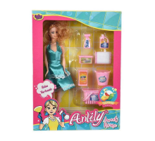 Kutuda Anlily Temizlik Setli Bebek 2442