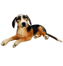 Peluş Yatan Köpek Beagle