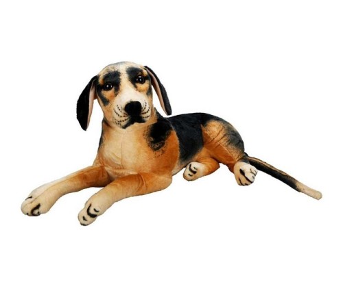 Peluş Yatan Köpek Beagle