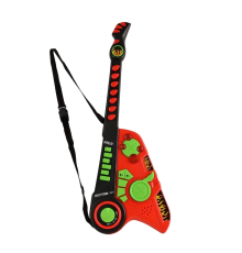 Led Işıklı Melodili Askılı Müzikli Gitar