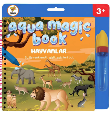 Aqua Magic Book Hayvanlar Sihirli Boyama Kitabı