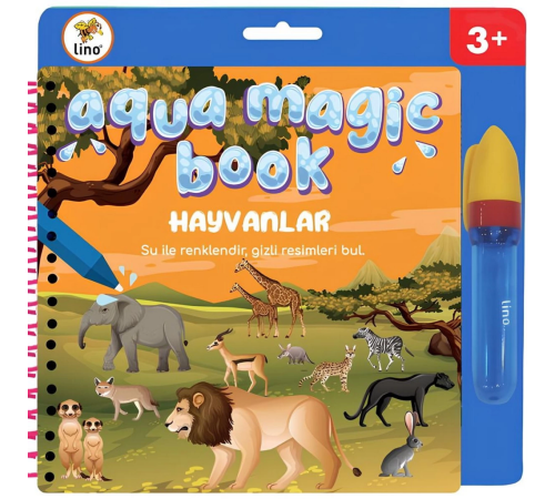 Aqua Magic Book Hayvanlar Sihirli Boyama Kitabı
